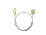 MicroConnect kábel USB2.0 A (M) - USB2.0 A (F) 0.5m číra / 480Mbit/s (USBAAF05T)