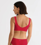 Podprsenka bez kostíc sloggi ZERO Feel 2.0 Bralette červená – SLOGGI SHANGHAI RED L