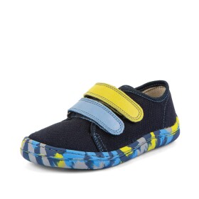 Chlapčenské plátené barefoot tenisky CANVAS BLUE+ Froddo G1700440-14 - 24