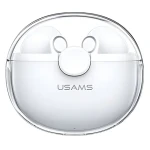 USAMS BU12 TWS biela / Bezdrôtové slúchadlá do uší / Bluetooth 5.1 (BHUBU01)
