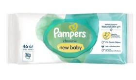 Pampers Harmónia New Baby Detské čistiace obrúsky 46 ks (8006540815885)