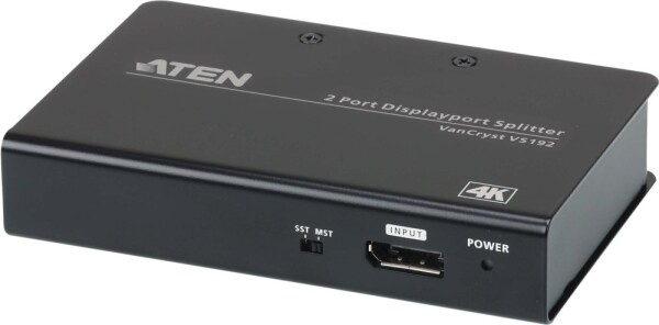 Aten ATEN VS192 rozgałęziacz telewizyjny DisplayPort 2x DisplayPort