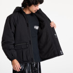 Bunda PLEASURES Run Hooded Jacket Black S
