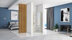 REA - Sprchové dvere Rapid Slide 150 Gold Brush REA-K9380