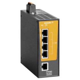 Weidmüller IE-SW-BLB-05-1TX-4POE sieťový switch 10 / 100 MBit/s; 2908200000