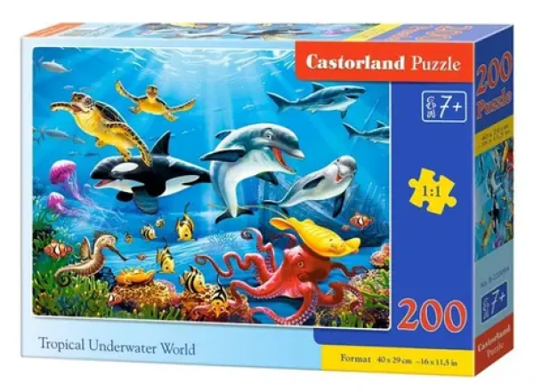 Castorland 222094 Tropický podvodný svet
