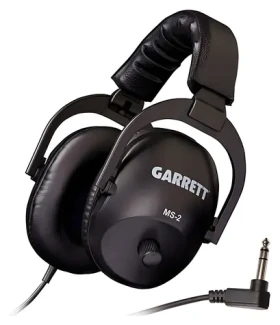 Garrett MS-2 / Slúchadlá pre detektory kovov / kábel 3 m / 6,35 mm jack / 30-18000 Hz (1627300)