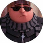 Jedlý papier Ja, padouch Gru 19,5 cm - Pictu Hap - Pictu Hap