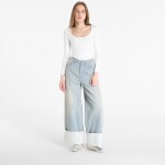 Kalhoty adidas Vintage Wide Leg Jeans Light Denim/ Off White W30/L30