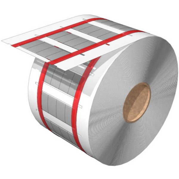 Weidmüller 2526150000 HS 4.2-12.7/12 MM W označovač zmršťovacích bužírok Druh montáže: nasunutie Potlačiteľná plocha: 20.90 x 12.70 mm biela Počet markerov:; 2526150000