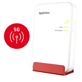 AVM FRITZ! Box 6860 5G / 5G Router / Wi-Fi 6 (802.11ax) / 2.4 GHz a 5 GHz / Gigabit LAN / NanoSIM (20003048)