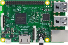 Raspberry Pi 3 model B CPU 1.2GHz RAM 1GB