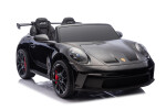 Mamido Mamido Elektrické autíčko Porsche 911 GT3 XXL | 24V14Ah | 12km/h | Nafukovacie kolesá | 2x320W | Pre 2 deti | Lakované čierne