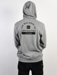 RVCA CAGE HEATHER GREY pánska mikina - M