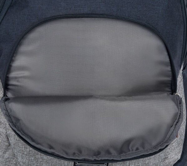 Batoh na notebook Travelite Basics Backpack Melange Navy/grey