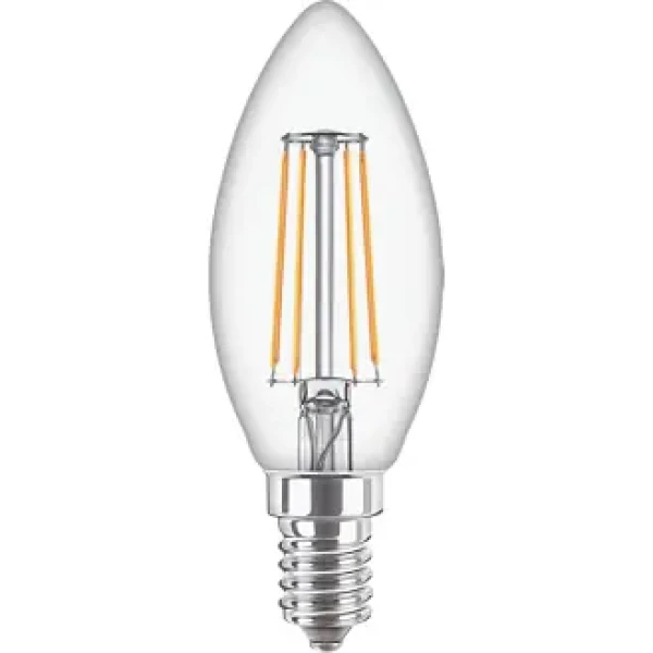 Philips CorePro LEDCandle E14 4,3W / LED žiarovka / Sviečka B35 / 470lm / 2700K / náhrada 40W (SKL000380787)