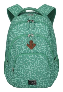 Batoh na notebook Travelite Basics Backpack Print Green