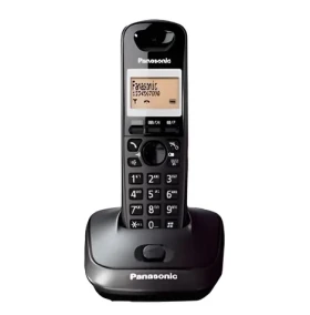 Panasonic KX-TG2511PDT titánová / Bezdrôtový telefón / LCD 1,4" / ECO mód / 50 kontaktov (KX-TG2511PDT)