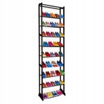 Verk Skladací botník Amazing Shoe Rack 50 párov čierna