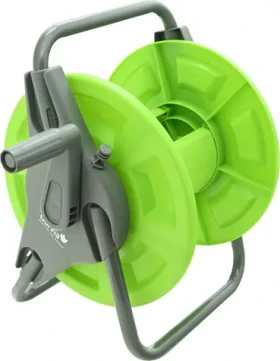 Garvia Stojan navíjací na záhradnú hadicu 1/2" 45 m / Stojan na hadicu / rýchlospojka / kov, plast