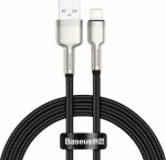 Baseus CALJK-A01 Kábel USB-A (M) - Lightning (M) 1 m čierna (CALJK-A01)