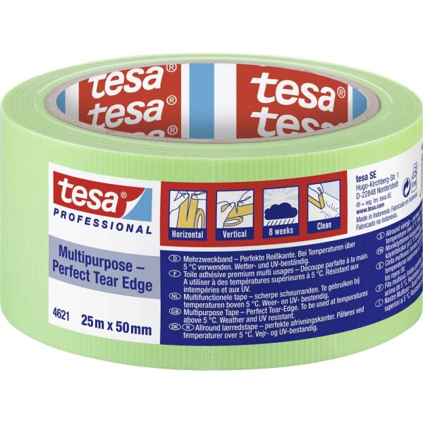 Tesa MULTIPURPOSE 04621-00011-00 Plastering tape tesa® Professional svetlozelená (d x š) 25 m x 50 mm 1 ks; 04621-00011-00