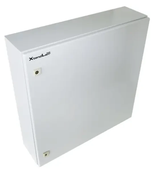 Xtendlan vonkajší rozvádzač 17U sivý / Nástenný rozvádzač / 19" / hĺbka 210 mm / IP55 (WEH-17U-762180)