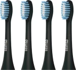 4Swiss Sensitive Clean čierna / Náhradná hlavica na zubnú kefku / 4 ks (5906496181160)