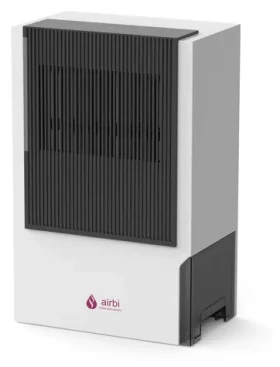 Airbi BLOCK / Odvlhčovač vzduchu / 200-370 W / nádoba 2 l / až 3 l-deň / max. 20 m2 (BI2001)