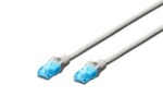 DIGITUS Ecoline Patch Cable sivý 15m / UTP / CAT 5e / AWG 26:7 (DK-1512-150)