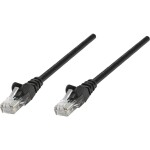 Intellinet 735858 RJ45 sieťové káble, prepojovacie káble CAT 6 S/FTP 15.00 m čierna pozlátené kontakty 1 ks; 735858