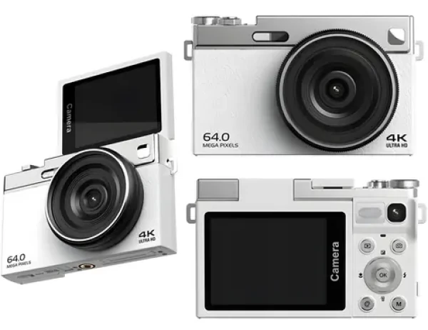 Xrec C77 biela / Kompaktný fotoaparát / 64MPix / 4K video / 16x zoom / Otočný LCD 2,88” (SB11440)
