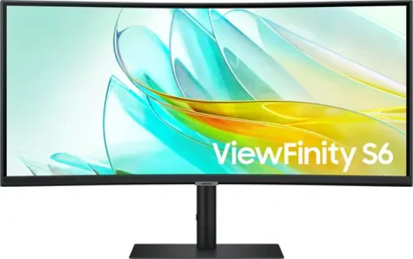 34" Samsung ViewFinity S6 LS34C652UEUXXE čierna / Monitor / 3440x1440 / 21:9 / 100Hz / HDMI / DP (LS34C652UEUXXE)