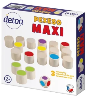 Detoa Maxi Pexeso 18 drevených kameňov