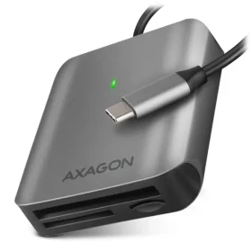 Axagon CRE-S3C, USB-C 3.2 Gen 1 - SUPERSPEED čítačka kariet, 3-slot lun SD/microSD/CF, podpora UHS-II (CRE-S3C)