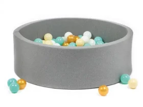 Ludi Hracia ohrádka s loptičkami textilná / od 6 mesiacov (20020LU)