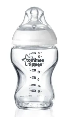 Tommee Tippee Dojčenská fľaša C2N 250ml sklenená / od 0 mesiacov (422438TT)