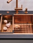 Reginox Nerezový drez Reginox New York 50x40, R38758, Copper / meď R38758