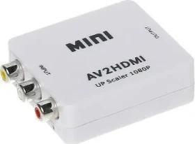 NoName AV adaptér 3x Cinch (RCA) - HDMI biela / Adaptér / AV/HDMI (AV/HDMI)