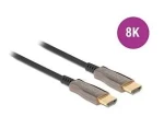 DeLock Aktívny optický kábel HDMI čierna / 25 m / AOC (84039)