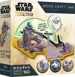 Trefl Wood Craft Origin - Puzzle - The Mandalorian: Stretnutie
