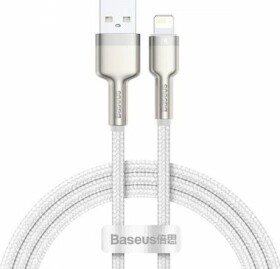 Baseus CALJK-A02 Kábel USB-A (M) - Lightning (M) 1 m biela (CALJK-A02)