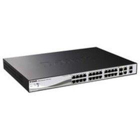 D-Link DES-1210-28P / 24x RJ-45 100M / 2x RJ-45 Gigabit / 2x Gigabit SFP / Smart / PoE (DES-1210-28P)