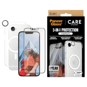 PanzerGlass CARE Flagship 3in1 Bundle iPhone 16e (5715685020988)