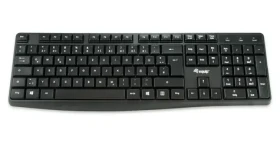 Equip Drôtová klávesnica ES čierna / Klávesnica / USB / 105 kláves / QWERTY (245211)