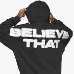 Mikina adidas Anthony Edwards Believe That Hoodie Black XL