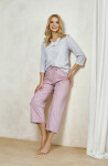 Taro Debora 3448 3/4 M-XL Z25/26 dámske pyžamo modrá L