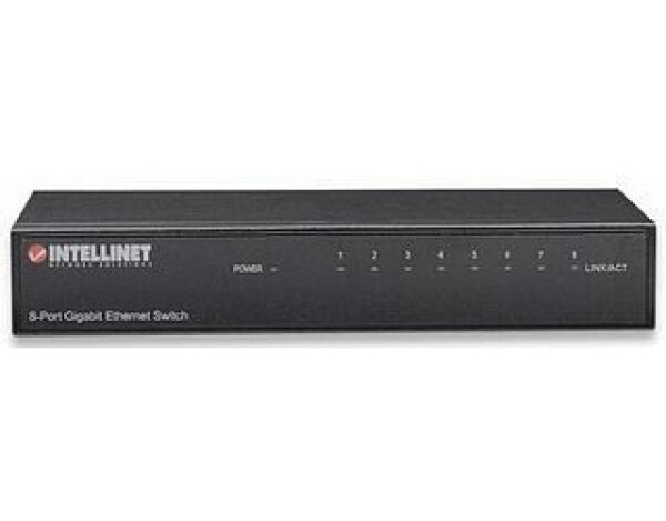 Intellinet Switch 8x GE Office retail / 8- Port / 1000 Mbps (530347)