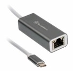 SilverStone SST-EP13C Adaptér USB-C - RJ45 sivá (SST-EP13C)