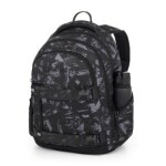 Školský set Bagmaster NOMAD 25 B Set Black/grey